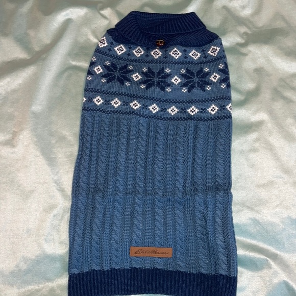 Eddie Bauer Dog Sweater Size Large